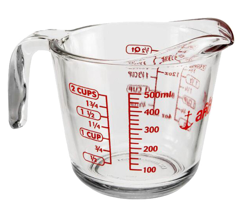 Μεζούρα κανάτα Anchor Hocking πυρίμαχη Αμερικής 500ml