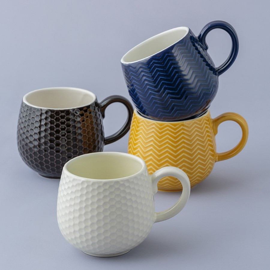 Κούπα Chevron Ochre Mason Cash 350ml