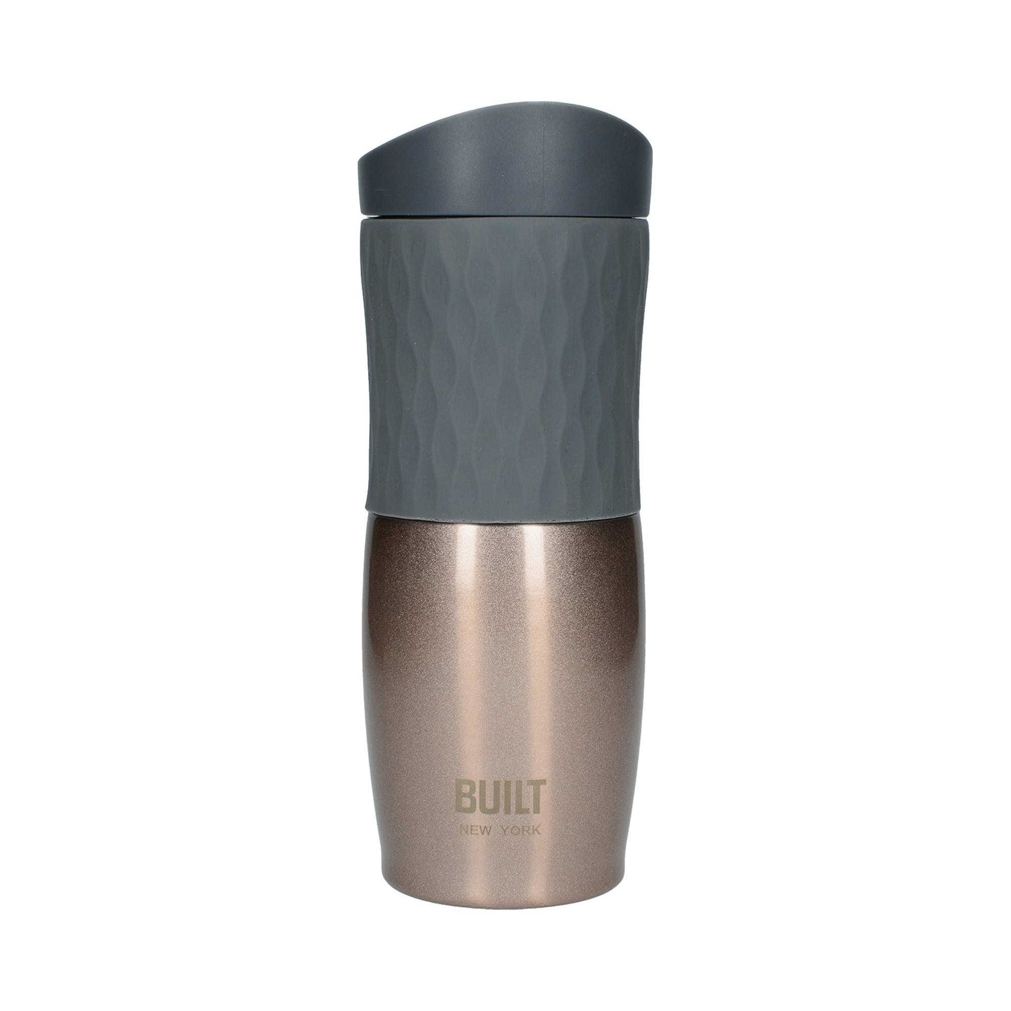 Θερμός Ποτήρι Ανοξείδωτο Built Gold & Grey 470ml Kitchencraft