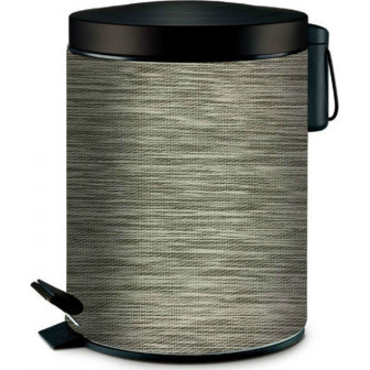Πεντάλ Μεταλλικό Στρογγυλό 5lit. Exlusive Silver Marva Home Πεντάλ Μεταλλικό Στρογγυλό 5lit. Exlusive Silver Marva Home