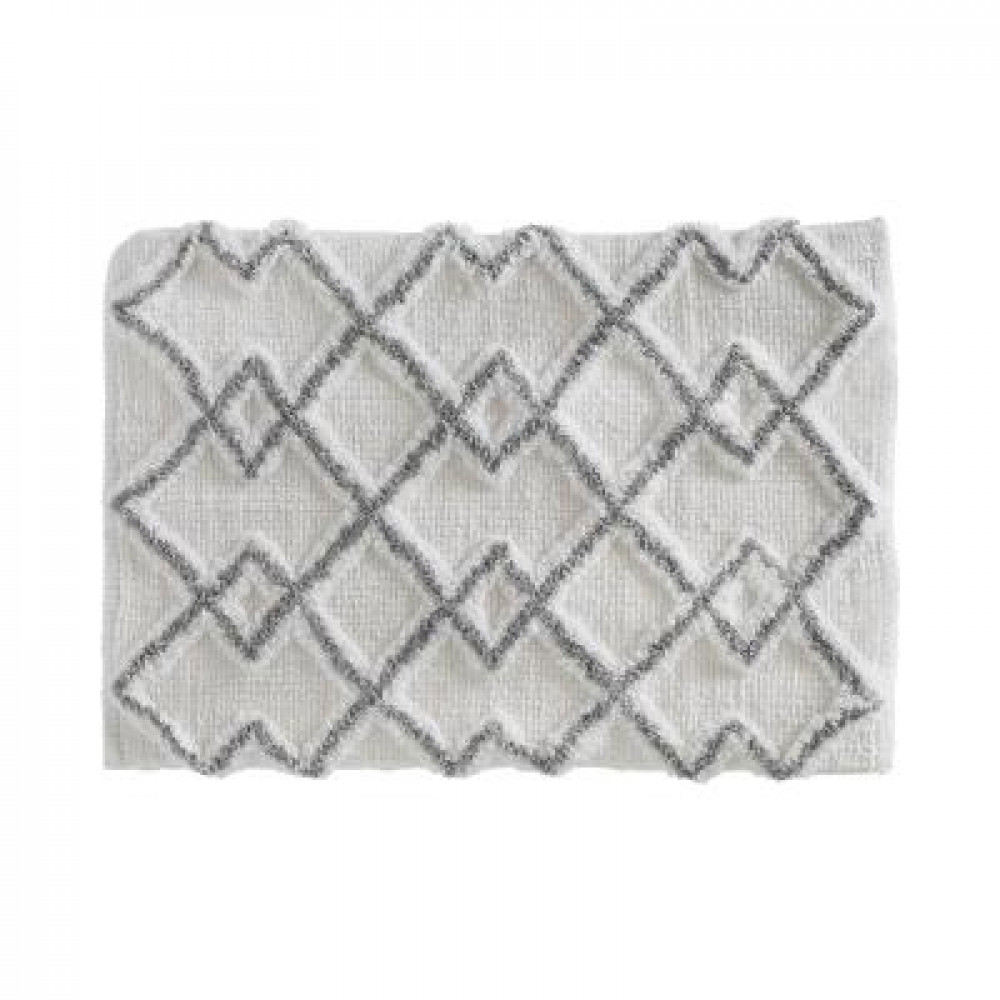 Πατάκι Μπάνιου Βαμβακερό Ethniq Grey 50X75cm 5five