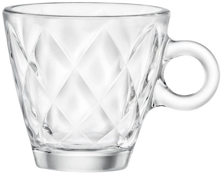 Φλιτζάνι Γυάλινο Cappuccin Kaleido 220ml