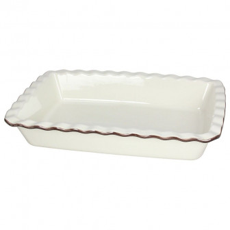 Ταψί Πυρίμαχο Ορθογώνιο Κεραμικό Country Cook Cream Tognana 23cm Ταψί Πυρίμαχο Ορθογώνιο Κεραμικό Country Cook Cream Tognana 23cm