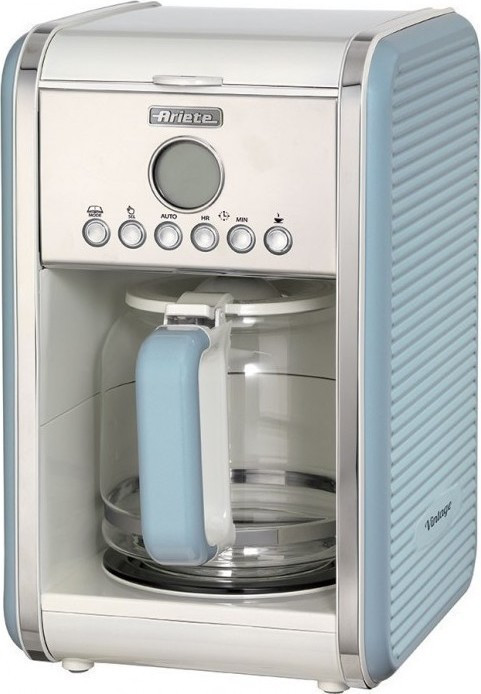 ARIETE Καφετιέρα Φίλτρου Vintage Light Blue 960W Ariete 1342/05