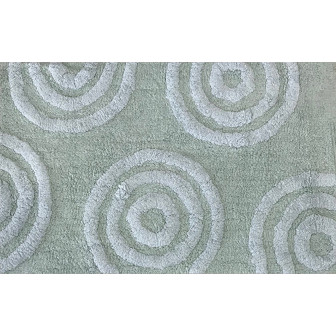 Πατάκι Μπάνιου Βαμβακερό Lilian 50x80cm Μπλε Πατάκι Μπάνιου Βαμβακερό Lilian 50x80cm Μπλε