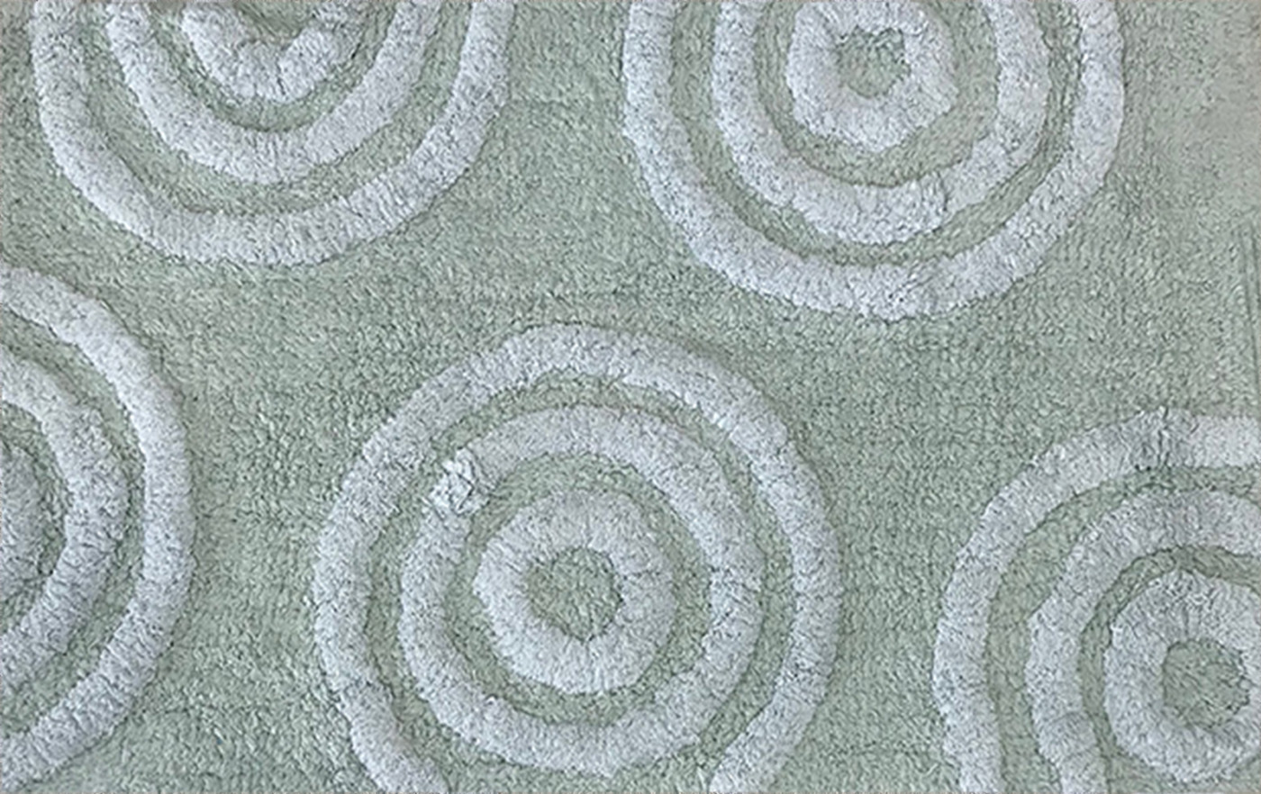 Πατάκι Μπάνιου Βαμβακερό Lilian 50x80cm Πράσινο