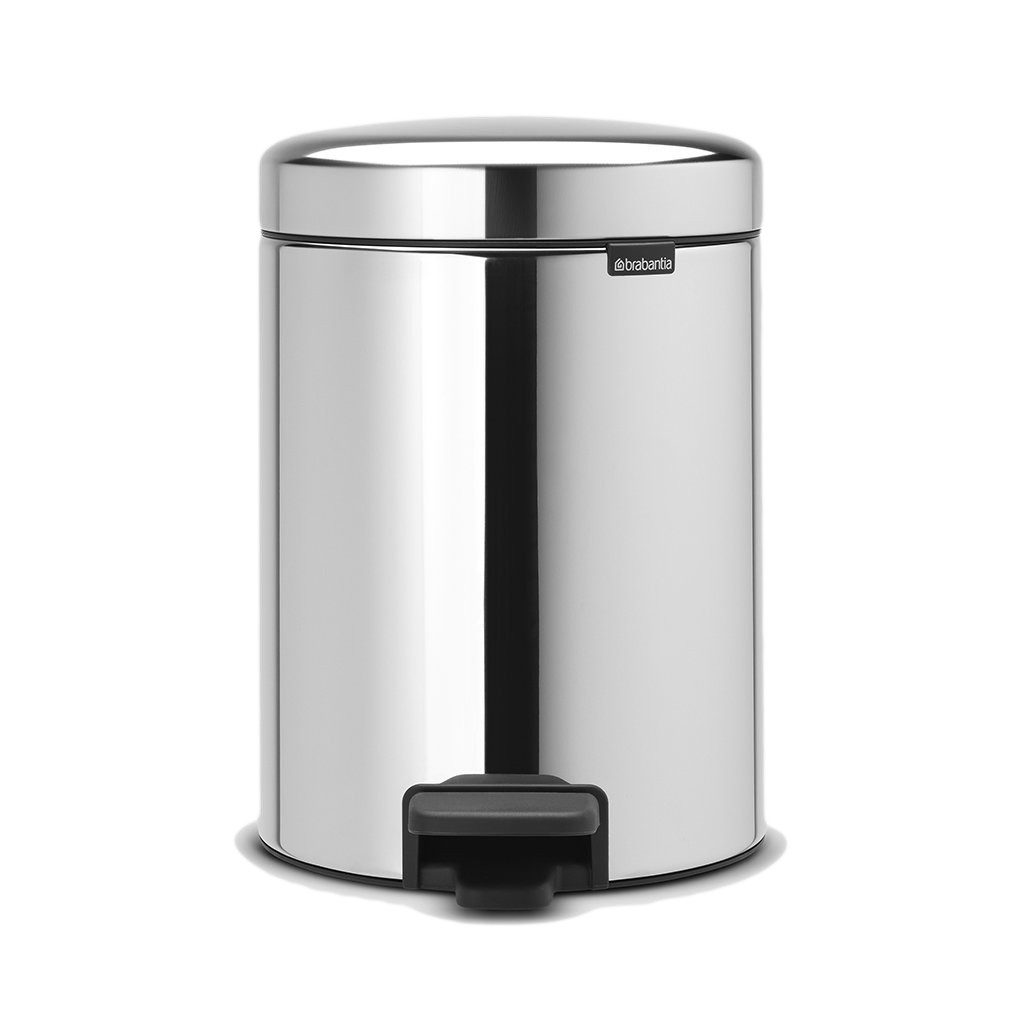 BRABANTIA Brabantia Καλαθάκι Μπάνιου Ανοξείδωτο Στρογγυλό Icon 5lt