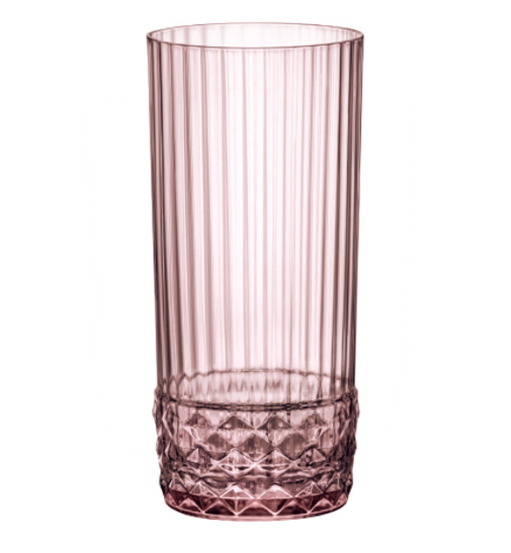 Ποτήρι Νερού America ’20s Lilac Rose 490ml Bormioli Rocco