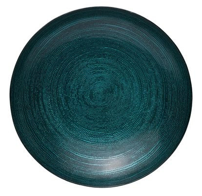 Μπολ Γυάλινο Στρογγυλό Mosaic Green 30cm