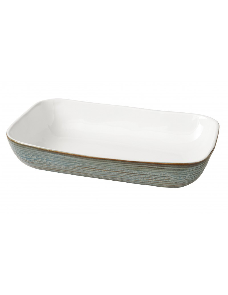 Ταψί Πυρίμαχο Ορθογώνιο Pirofila Blue 34cm Brandani