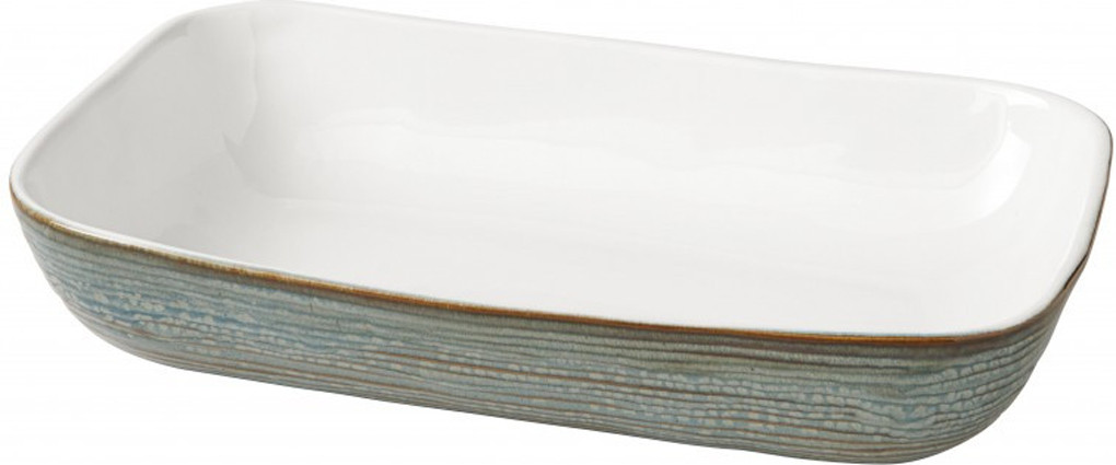Ταψί Πυρίμαχο Ορθογώνιο Pirofila Blue 34cm Brandani