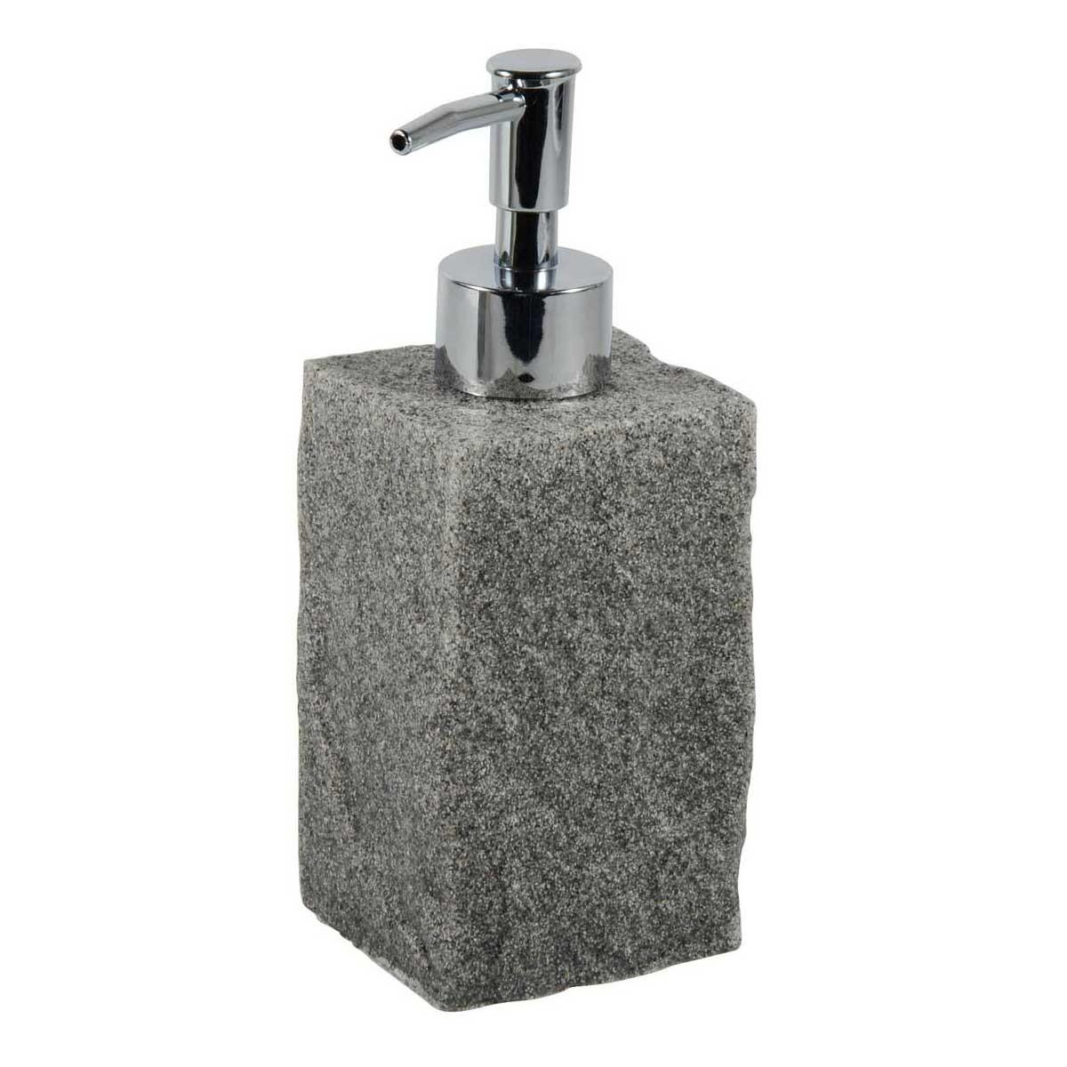 Dispencer Θήκη Για Κρεμοσάπουνο Rock Grey Marva