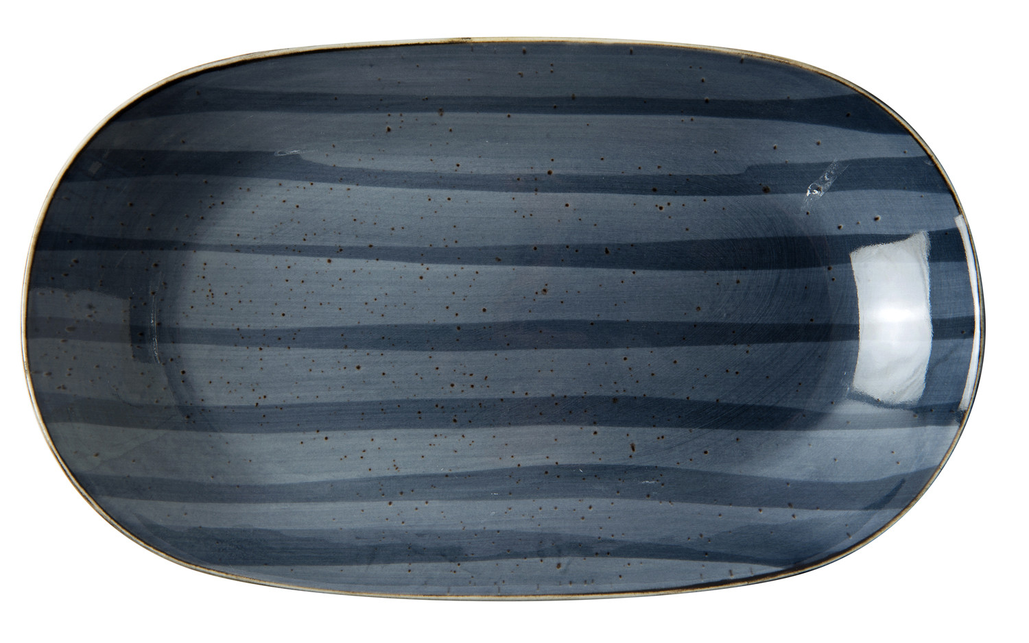 Πιατέλα Οβάλ Πορσελάνης Porline Blue 29cm Porline Porselen
