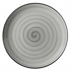 Πιάτο Ρηχό Πορσελάνης Porline Grey 21cm Porline Porselen
