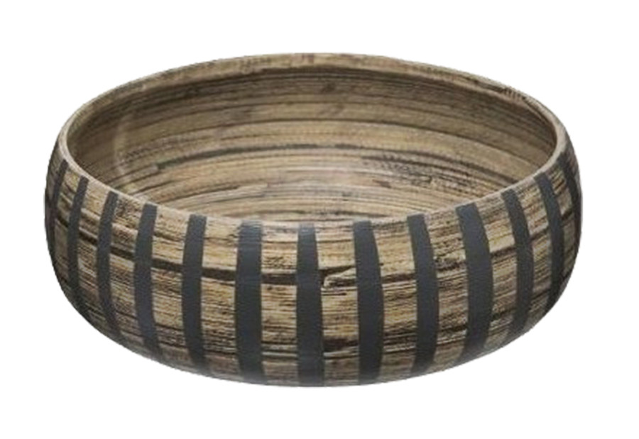 Μπολ Bamboo Ριγέ 25cm 5five