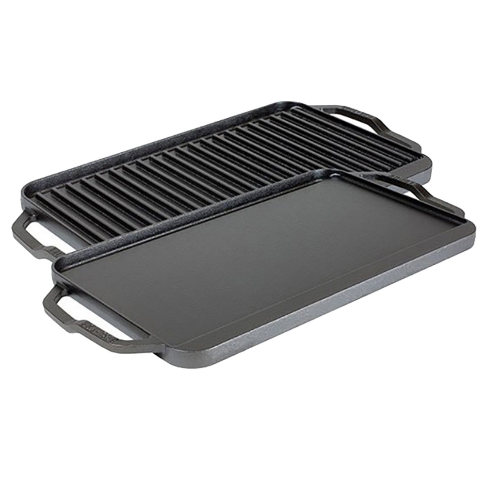Πλάκα Μαντεμένια Διπλής Όψης Chef Collection 49,53×25,40cm Lodge