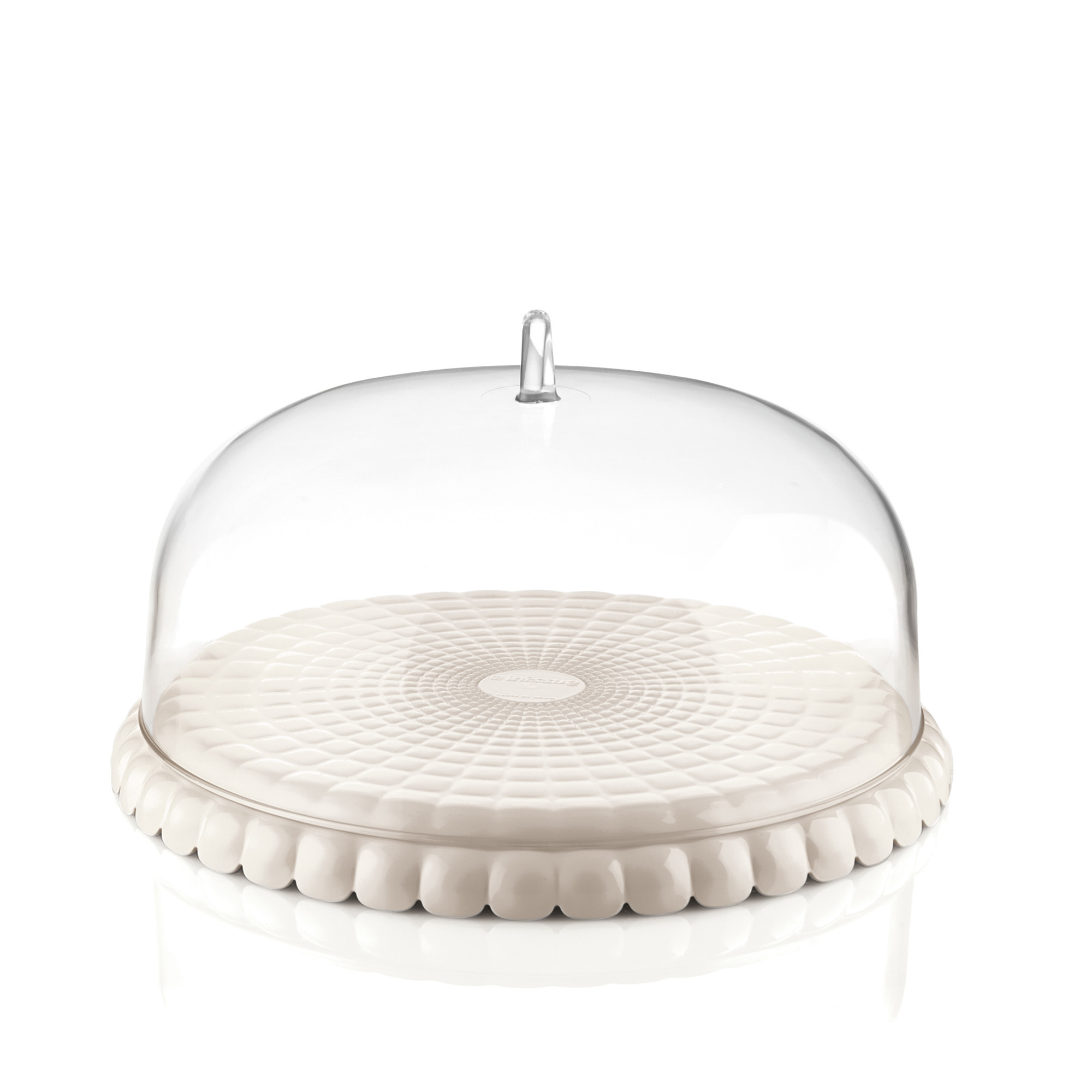 Τουρτιέρα Tiffany White Ακρυλική 30cm Guzzini