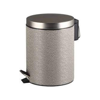 Πεντάλ Μεταλλικό Στρογγυλό 5lit. Exlusive Grey Marva Home Πεντάλ Μεταλλικό Στρογγυλό 5lit. Exlusive Grey Marva Home