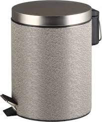 Πεντάλ Μεταλλικό Στρογγυλό 5lit. Exlusive Grey Marva Home