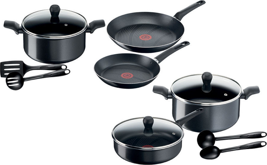 Μαγειρικά Σκεύη Σετ 12(τμχ) Cook + Clean Tefal