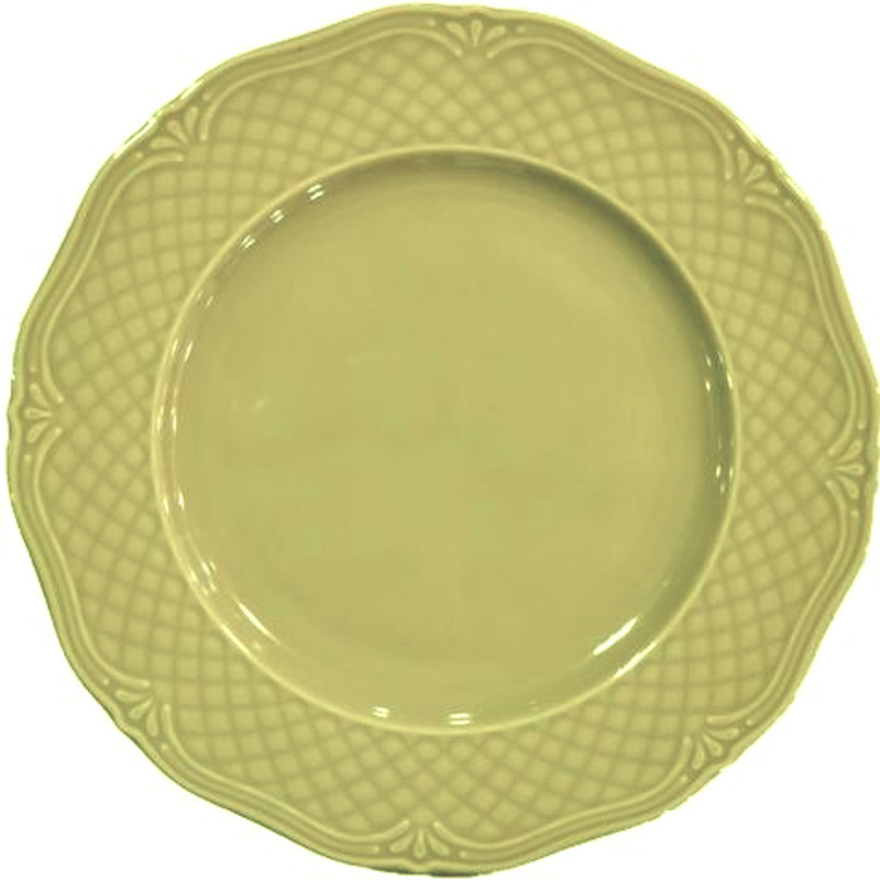 Πιατέλα Πορσελάνης Στρογγυλή Arianna Beige Housmann 32cm