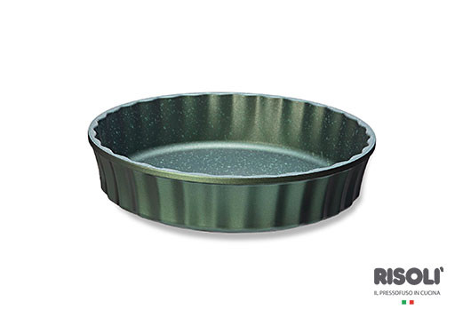 Φόρμα Κέικ Dr. Green Χυτού Αλουμινίου 24cm Risoli