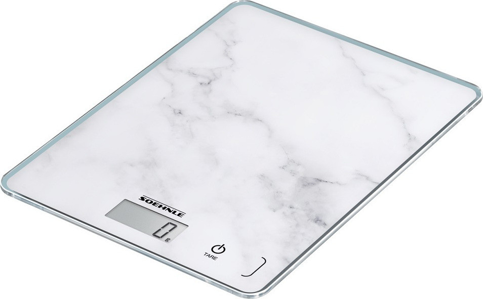 Ζυγαριά Κουζίνας Ψηφιακή 5kg Page Compact 300 Marble Soehnle