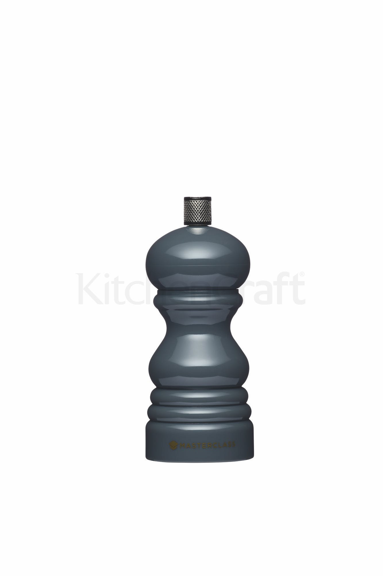 Μύλος Αλατοπίπερου Ακρυλικός Dark Grey 12cm Masterclass