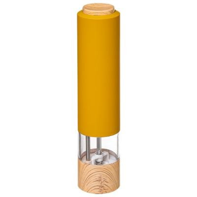 Μύλος Αλατοπίπερου Ηλεκτρικός Ακρυλικός Modern Yellow 23cm 5five