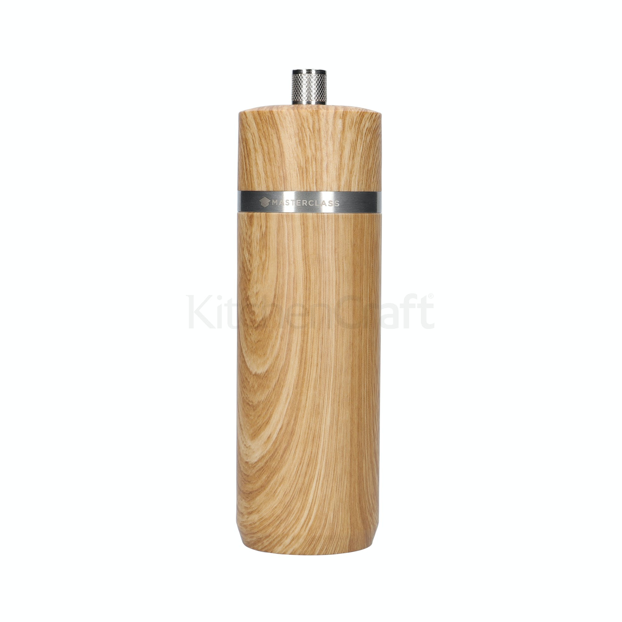 Μύλος Αλατοπίπερου Ακρυλικός Beech Finish 17cm