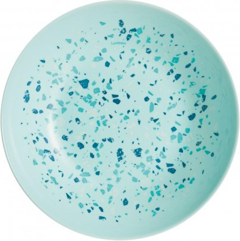 Πιάτο Ρηχό Diwali Γυάλινο 25cm Venizia Turquoise Luminarc