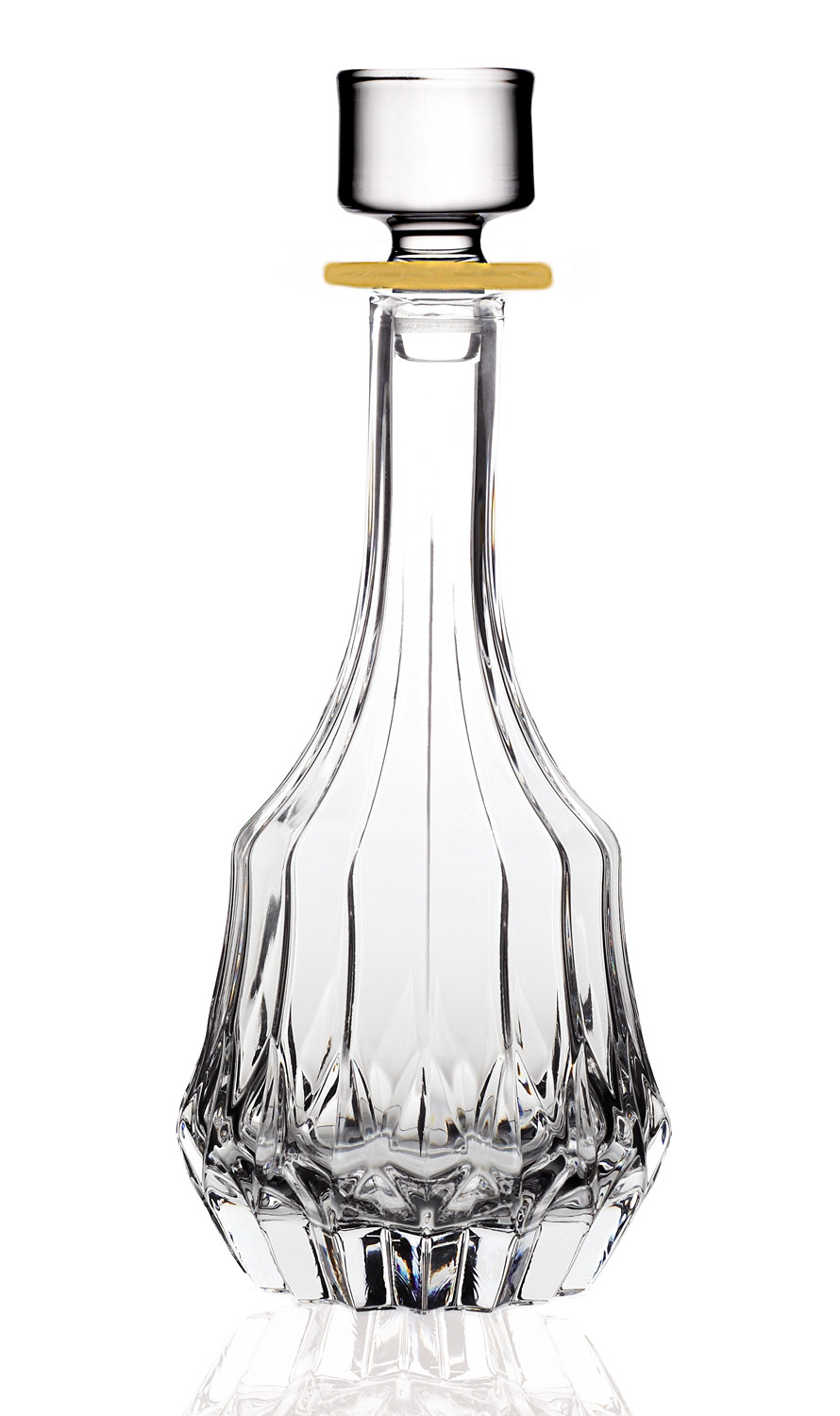 Rcr Καράφα Κρυστάλλινη Adagio Gold 1000ml