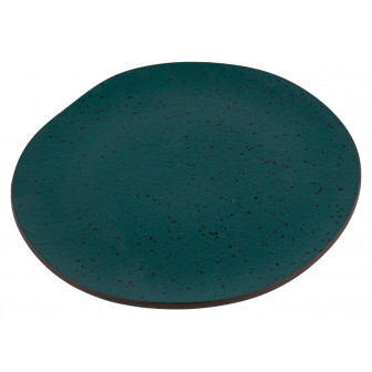 Πιάτο Πορσελάνης Ρηχό Granite Petrol 26cm