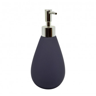 Dispenser Θήκη Για Κρεμοσάπουνο Polyester Dark Purple Matte