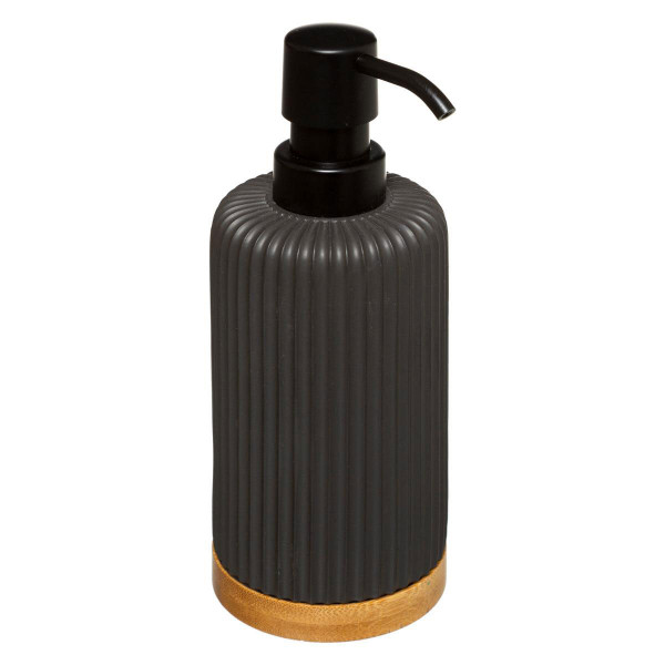 Dispencer Θήκη Για Κρεμοσάπουνο Polyester Natureo Black 5five
