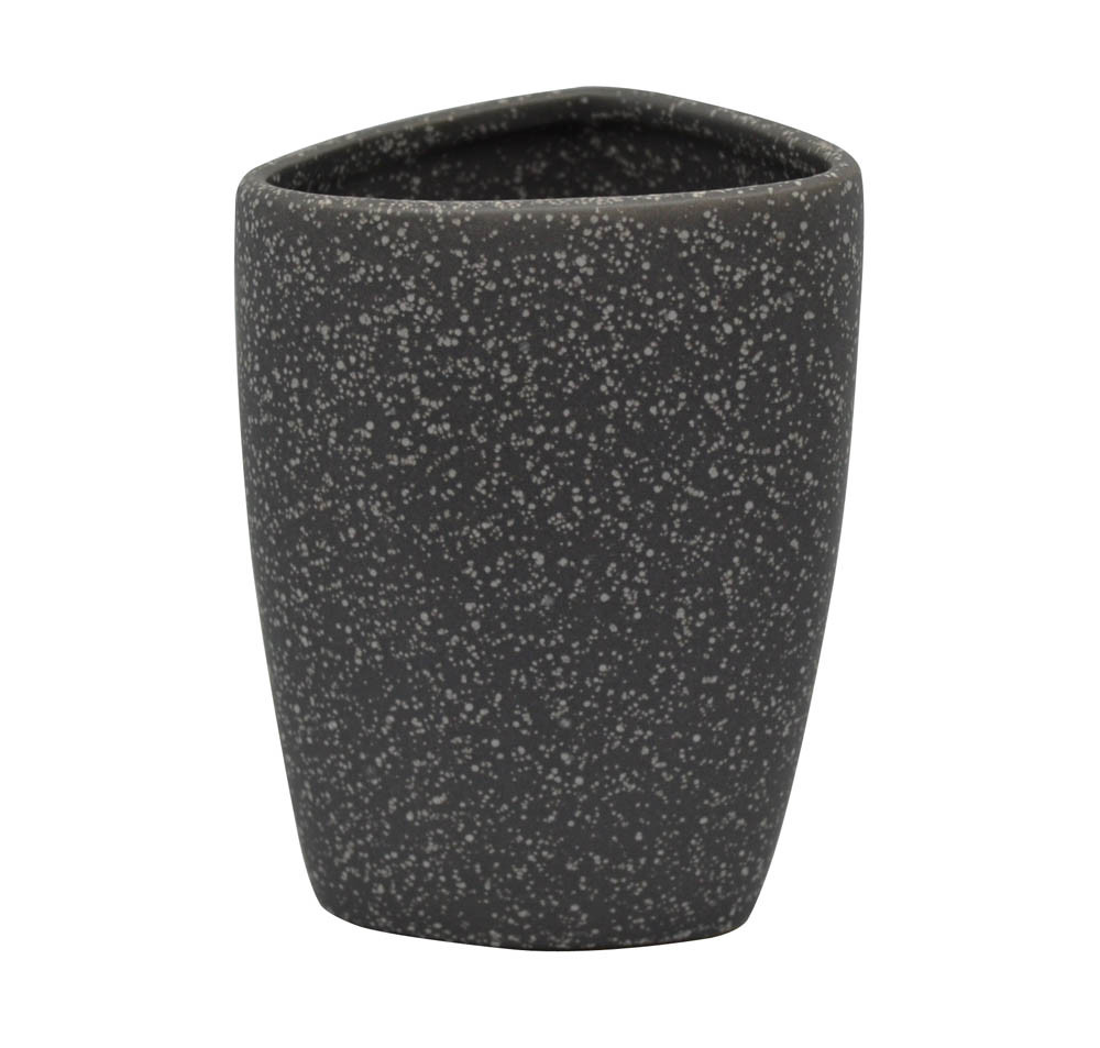 Θήκη Για Οδοντόβουρτσες Κεραμική Grey Stone