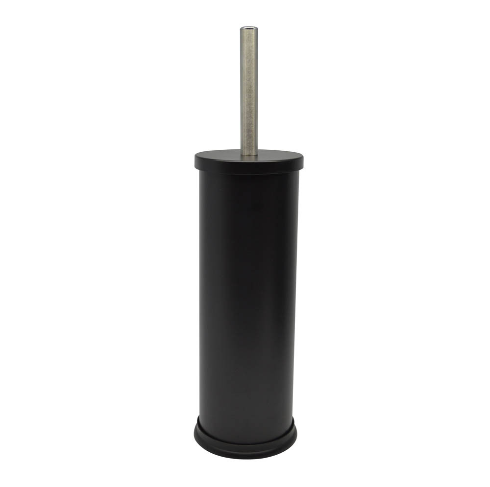 Πιγκάλ Μεταλλικό Στρογγυλό Black Mat 40x10cm