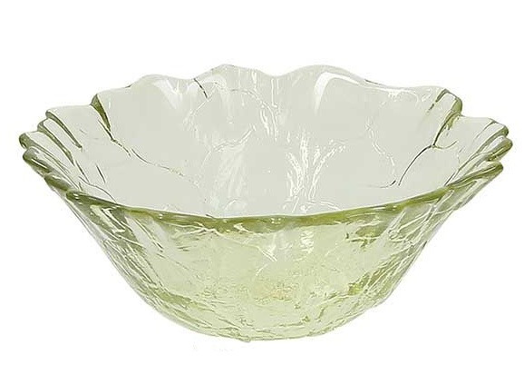 Μπολ Γυάλινο Flower Green 12cm Tognana