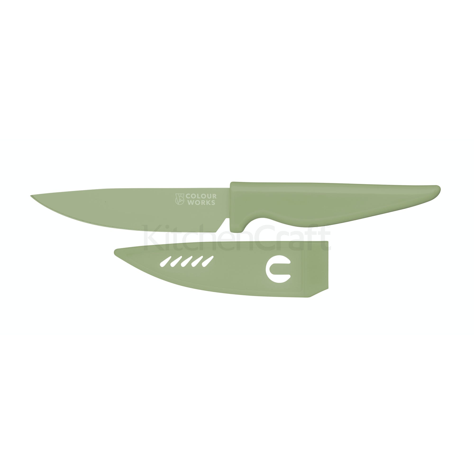 Μαχαίρι Γενικής Χρήσεως Colorworks Green 10cm Kitchencraft
