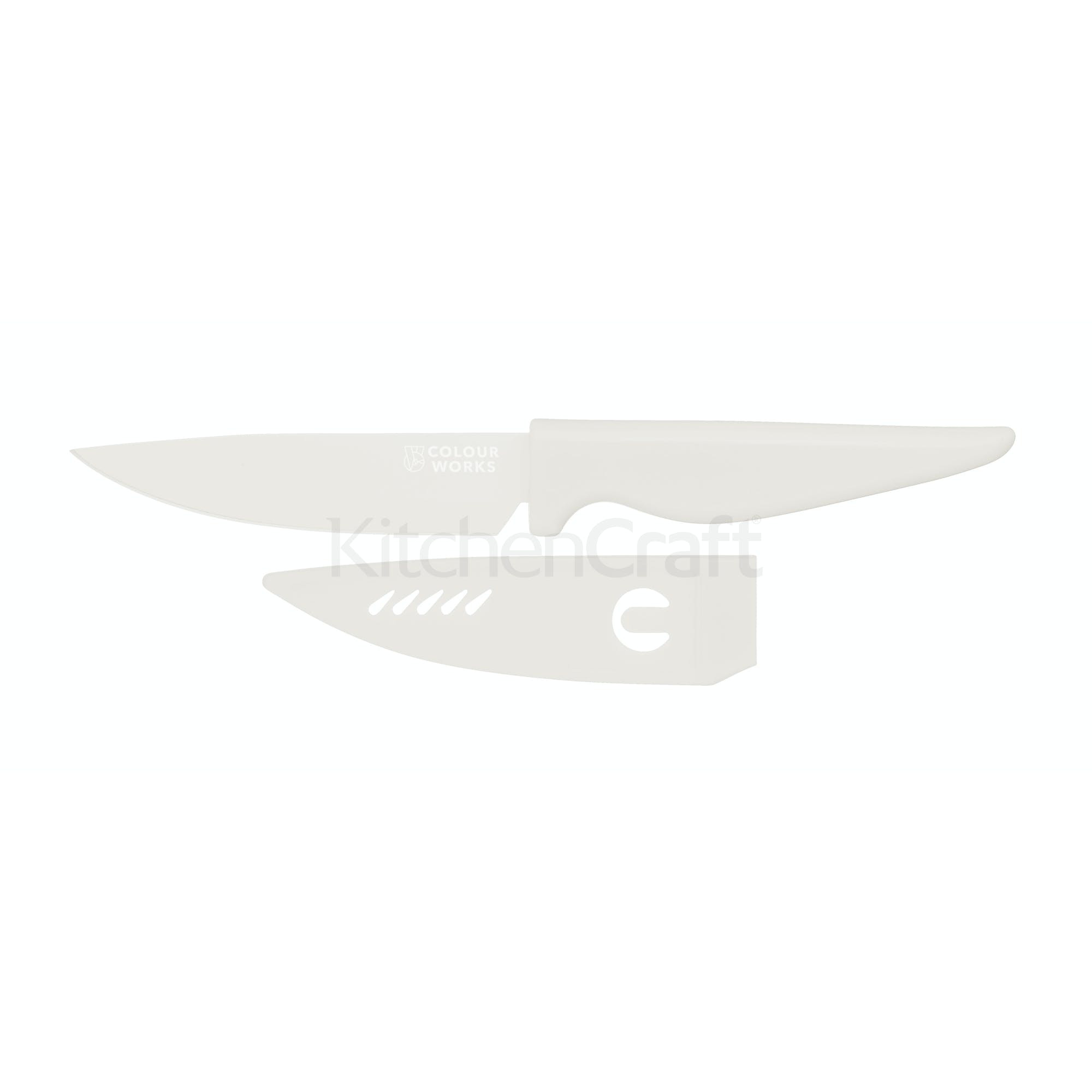 Μαχαίρι Γενικής Χρήσεως Colorworks Cream 10cm Kitchencraft
