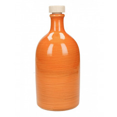 μπουκάλι Πορσελάνης Για Λάδι Manolia Brandani Orange 500ml