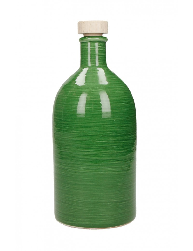 Μπουκάλι Πορσελάνης Για Λάδι Manolia Brandani Green 500ml