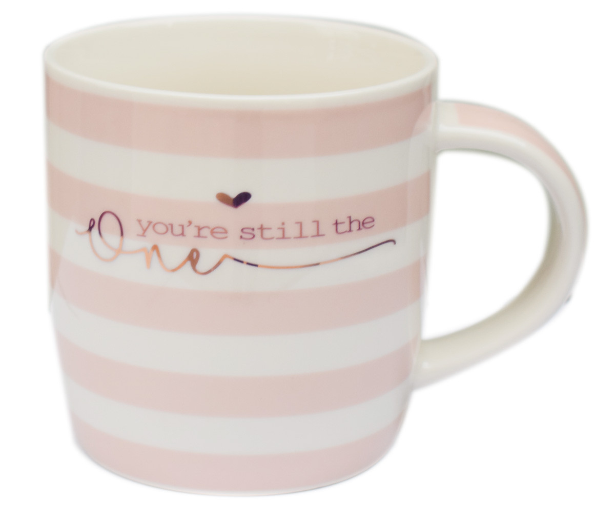 Κούπα Πορσελάνης Stripe Pink You Are Still The One 350ml