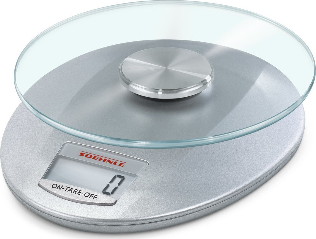 Ζυγαριά Κουζίνας Ψηφιακή 5kg Soehnle Roma Silver