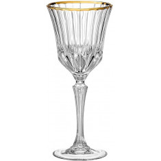 Ποτήρι κρασιού Κρυστάλλινο Rcr Adagio Gold 220ml