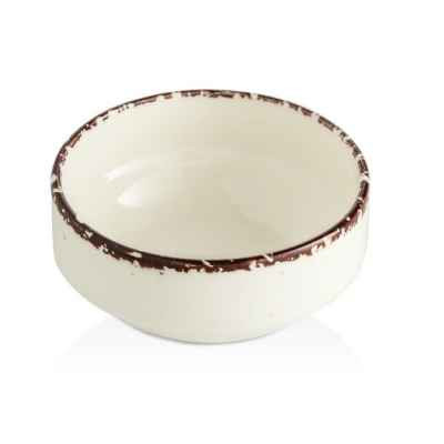 Μπολ πορσελάνης Side Beige 6cm Gural