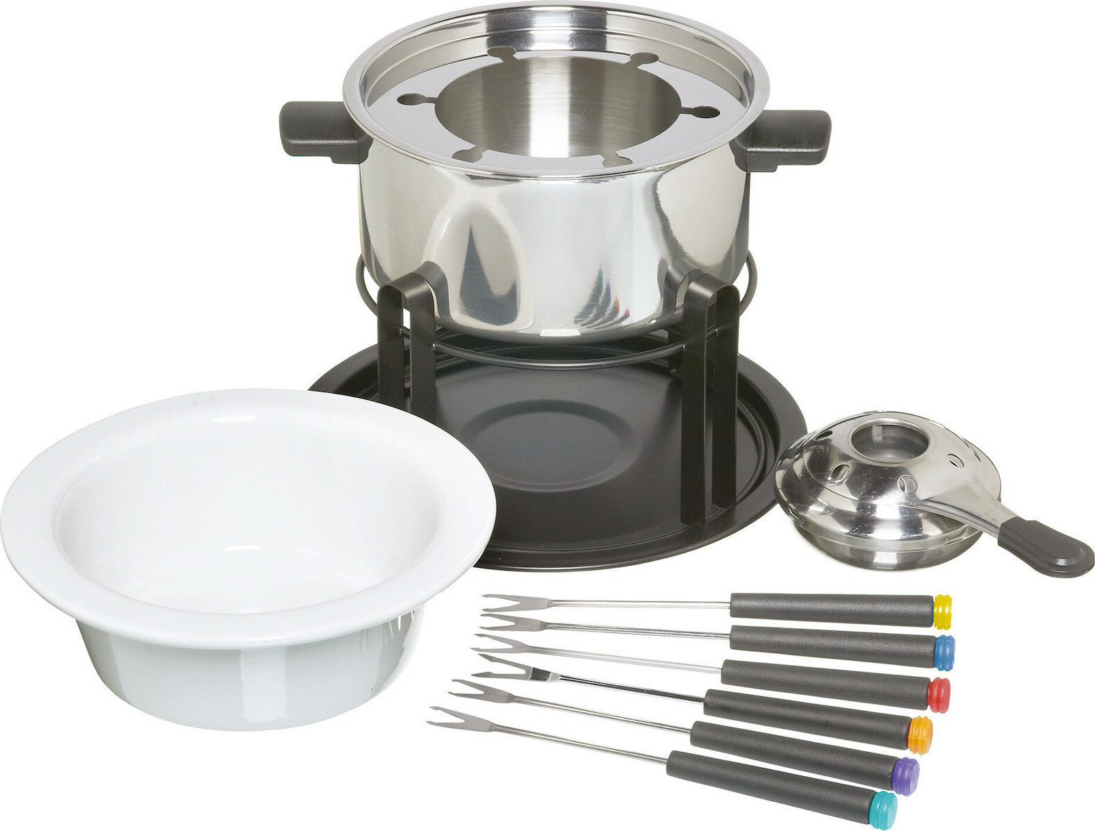 Φοντύ Deluxe Σετ Με 2 Μπολ Kitchencraft