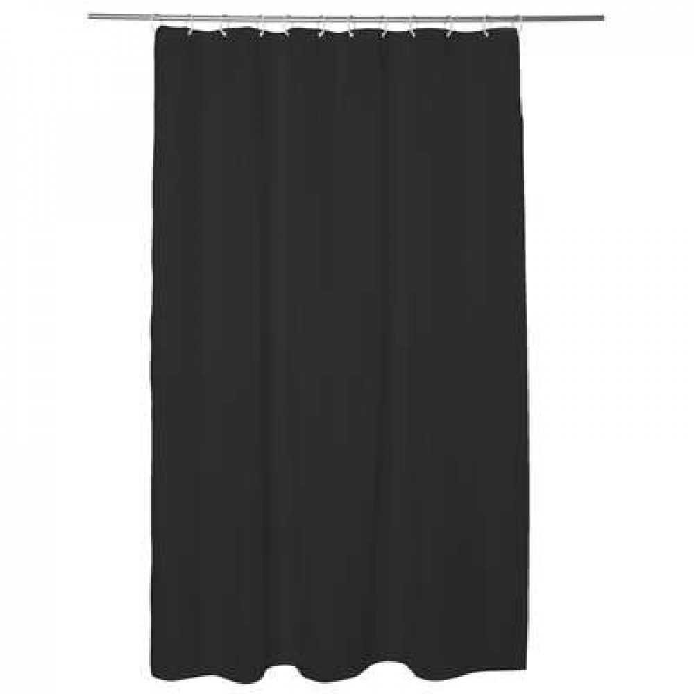 Κουρτίνα Μπάνιου Υφασμάτινη Comb 180x200cm Black 5five