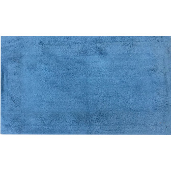 Πατάκι Μπάνιου Βαμβακερό Style 50x80cm Μπλε