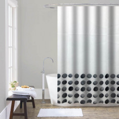 Κουρτίνα Μπάνιου Stone Υφασμάτινη 180x180cm